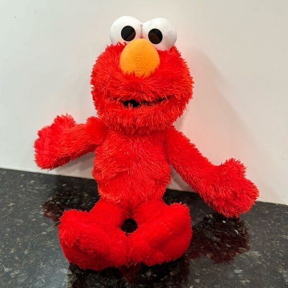 Sesame Street 11” ELMO Plush Sesame Workshop Hasbro Muppet - Picture 1 of 5